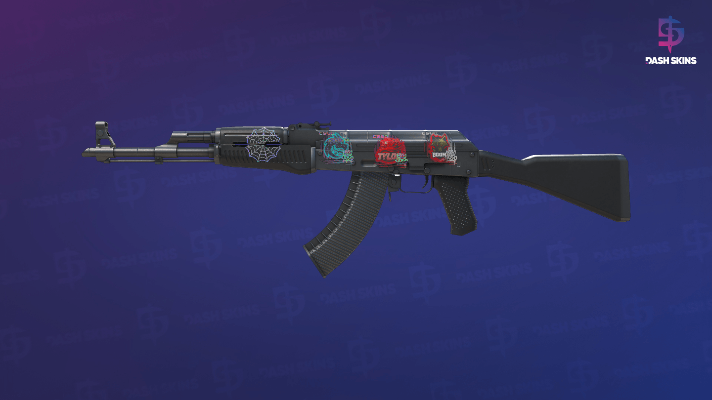 AK-47 | Tons de Preto - Frontside Screenshot