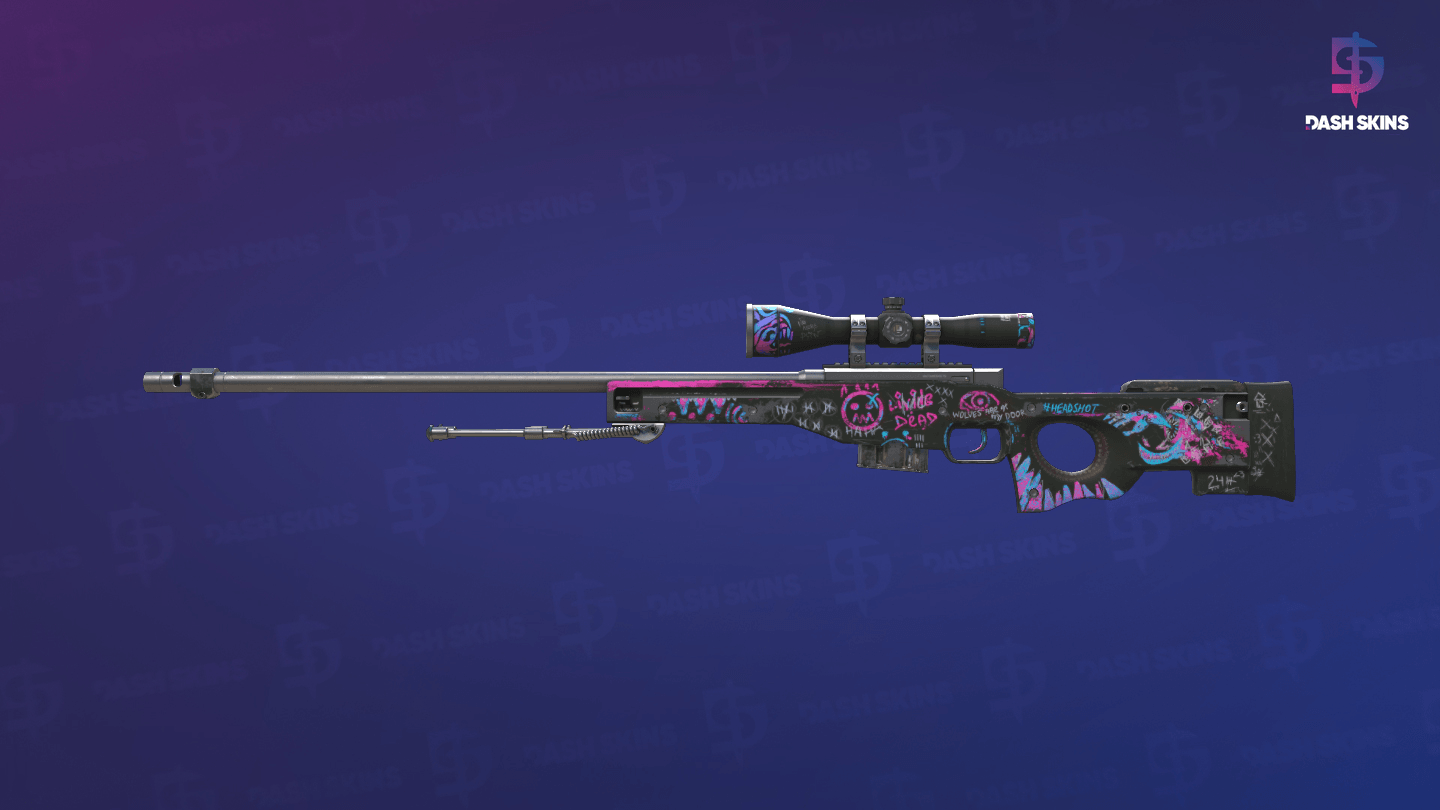 AWP | Fever Dream (Field-Tested) - Frontside Screenshot