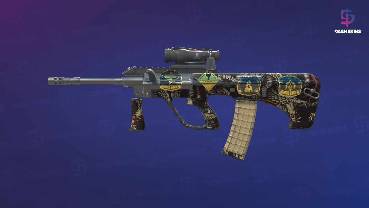 Souvenir AUG | Snake Pit (Field-Tested) - Frontside Screenshot