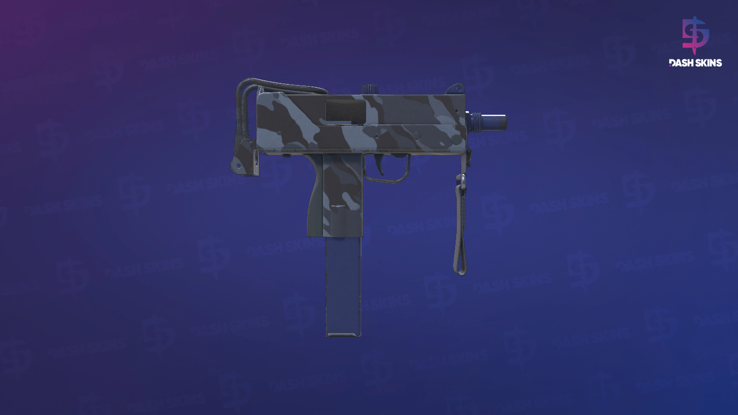 MAC-10 | Storm Camo (Field-Tested) - Backside Screenshot