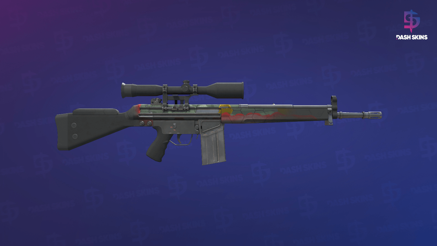 StatTrak™ G3SG1 | Keeping Tabs (Battle-Scarred) - Backside Screenshot
