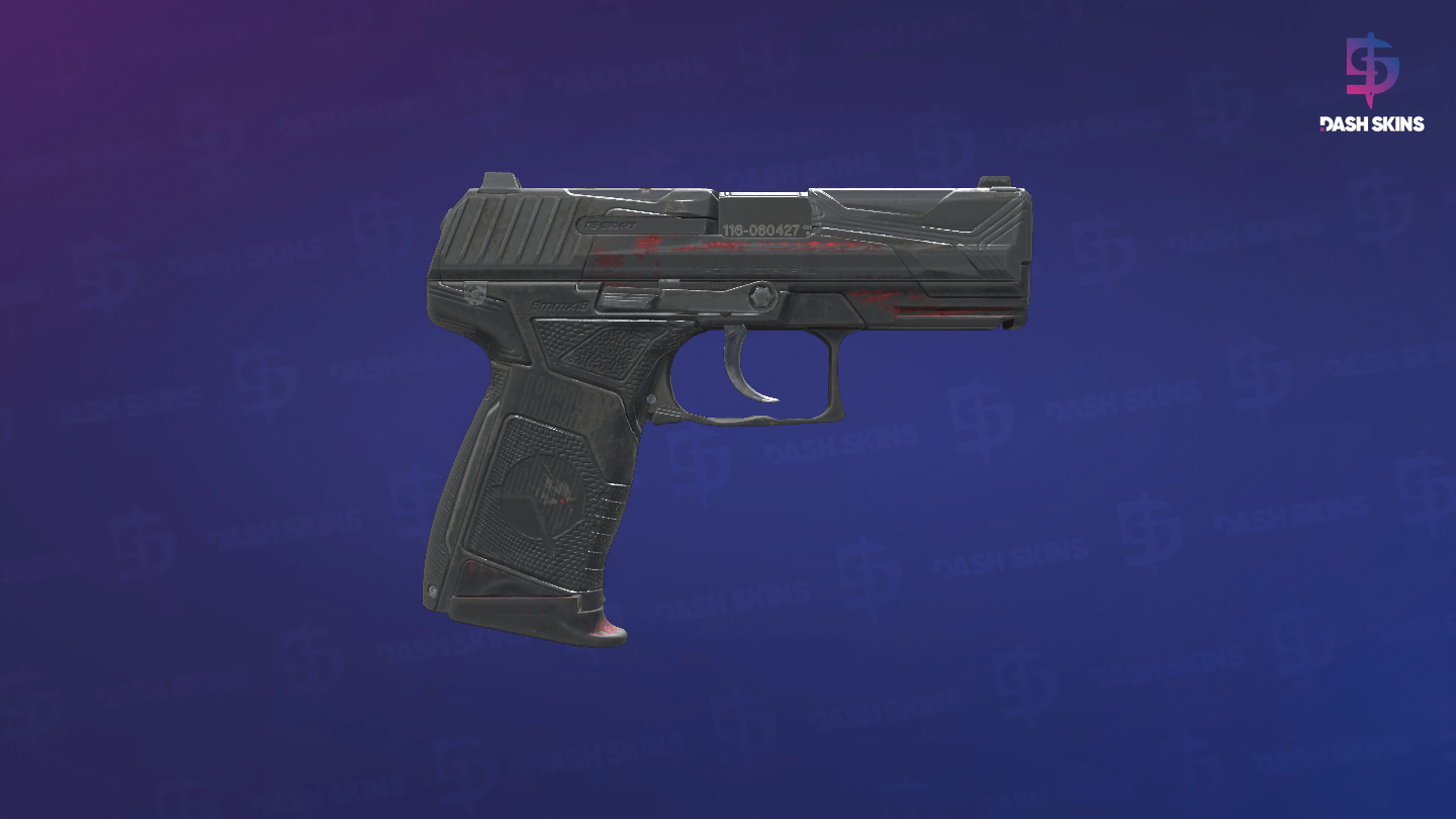 P2000 | Red Wing (Battle-Scarred) - Backside Screenshot