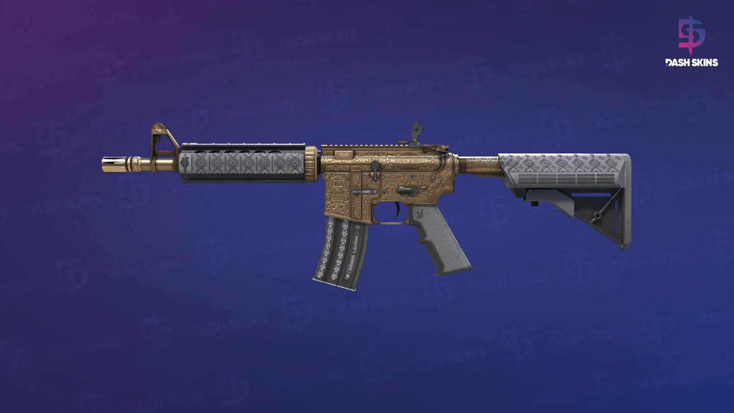 M4A4 | Royal Paladin (Factory New) - Frontside Screenshot