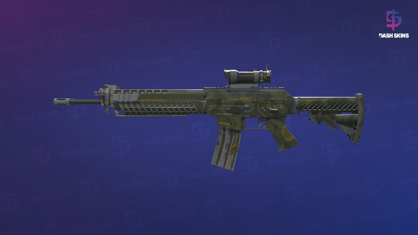SG 553 | Atlas (Field-Tested) - Frontside Screenshot