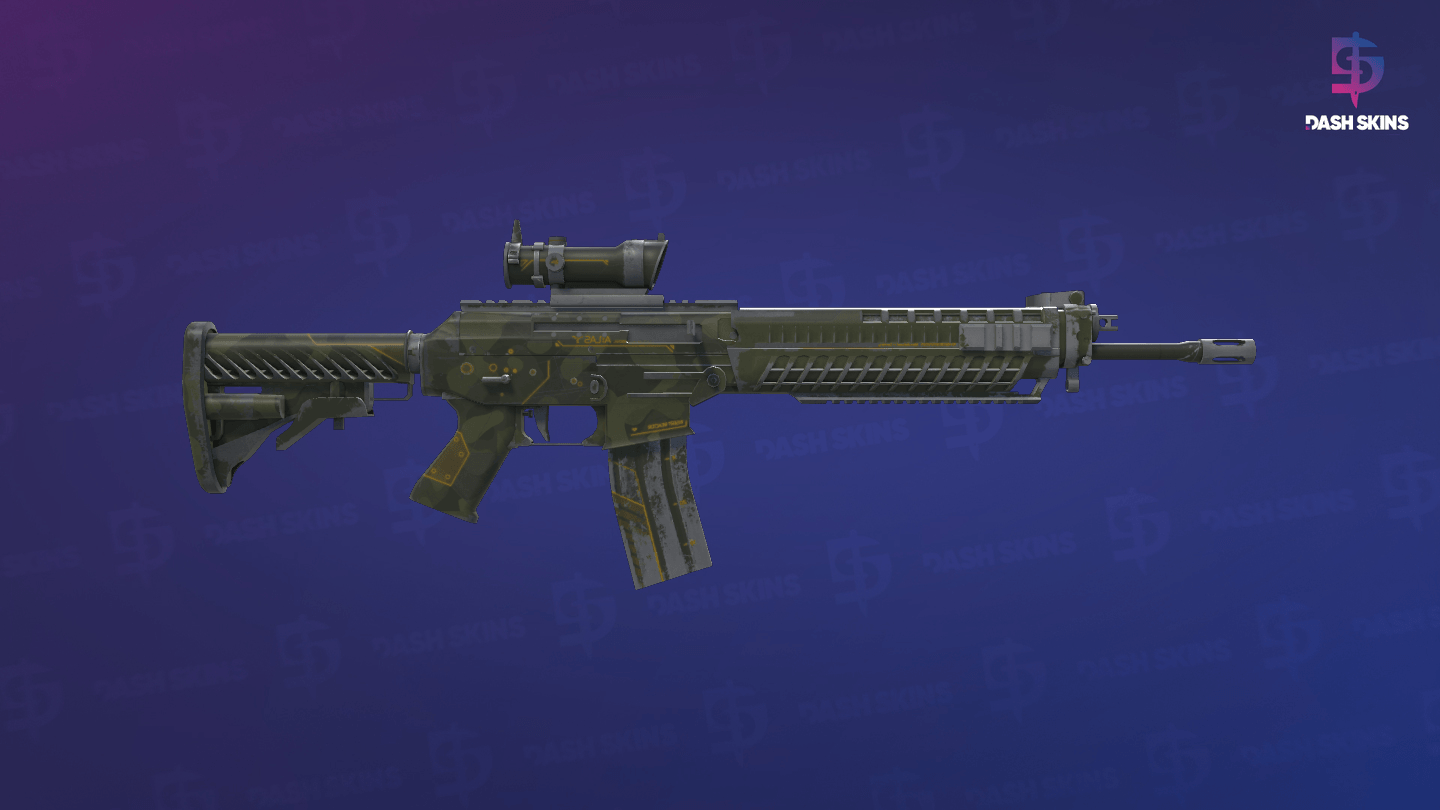 SG 553 | Atlas (Field-Tested) - Backside Screenshot