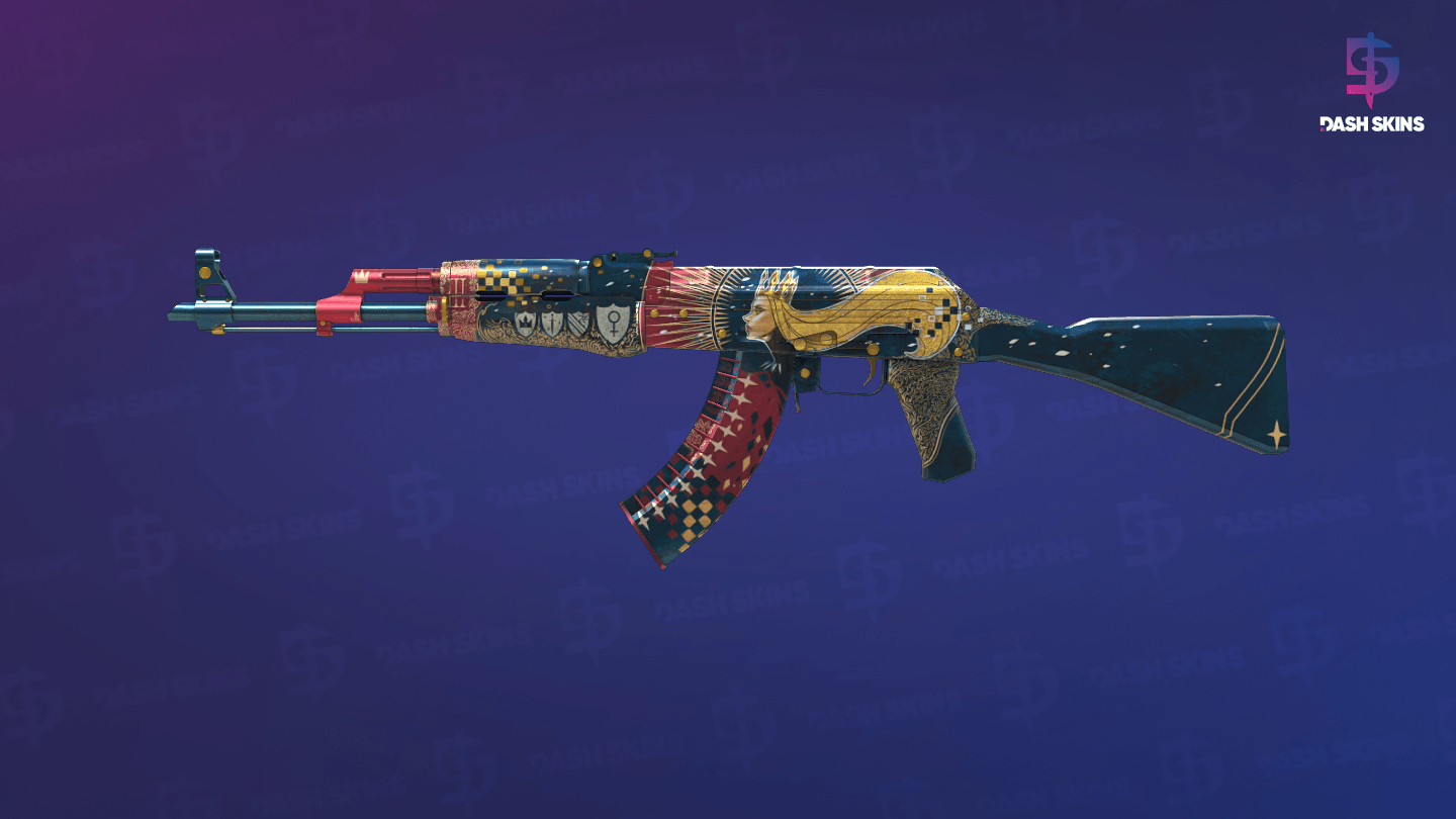 AK-47 | The Empress (Minimal Wear) - Frontside Screenshot
