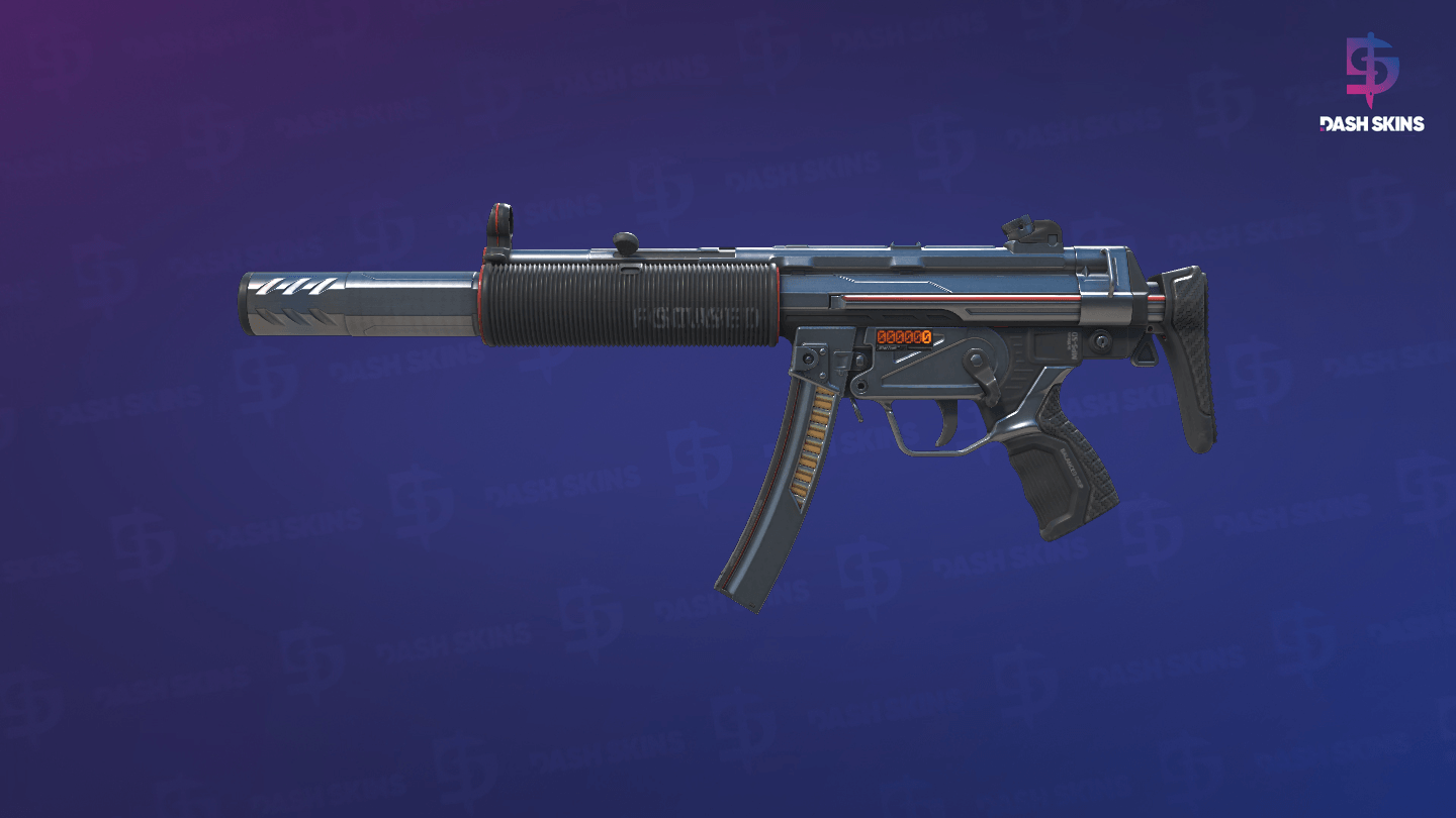 StatTrak™ MP5-SD | Focus (Minimal Wear) - Frontside Screenshot