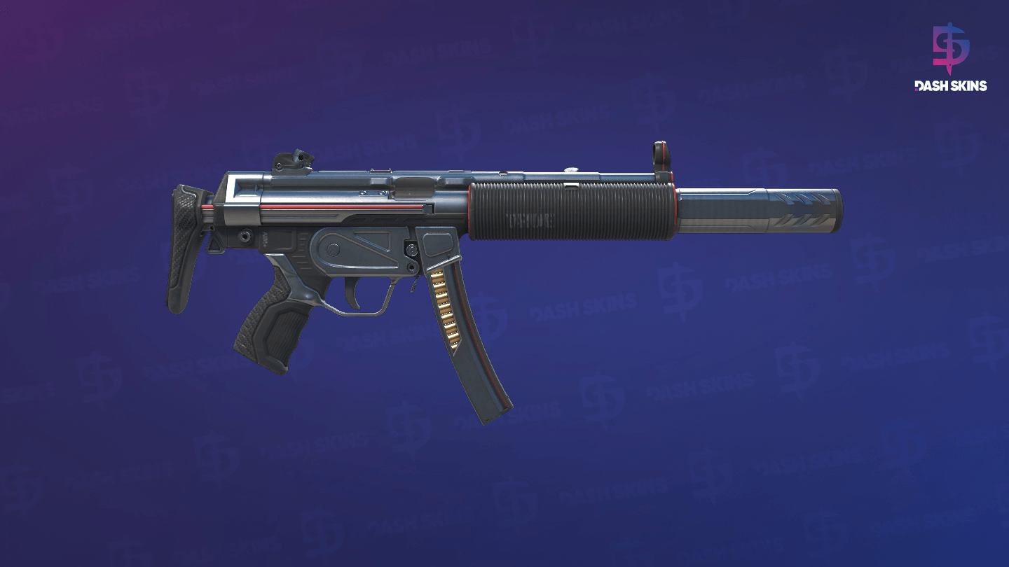 StatTrak™ MP5-SD | Focus (Minimal Wear) - Backside Screenshot