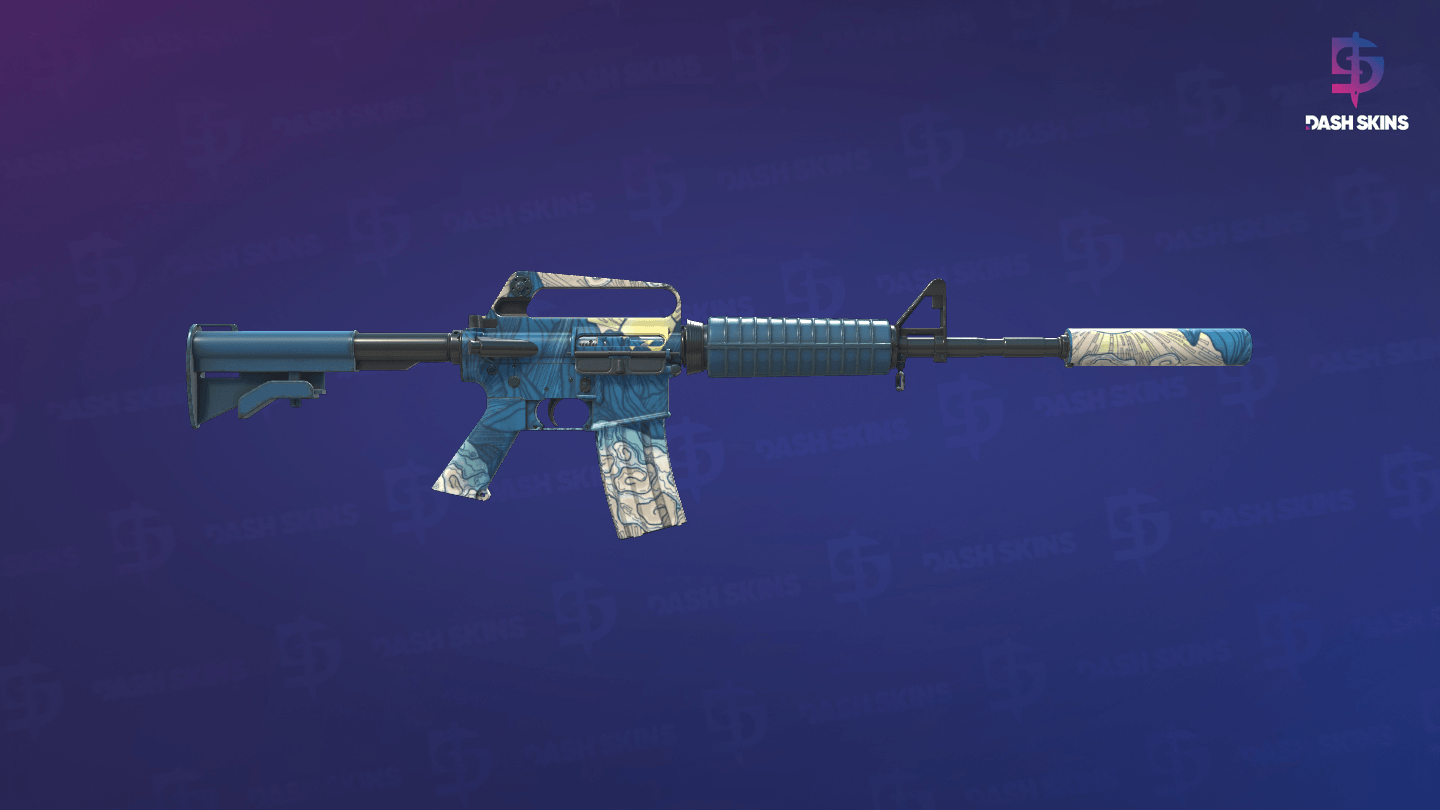 M4A1-S | Solitude (Minimal Wear) - Backside Screenshot