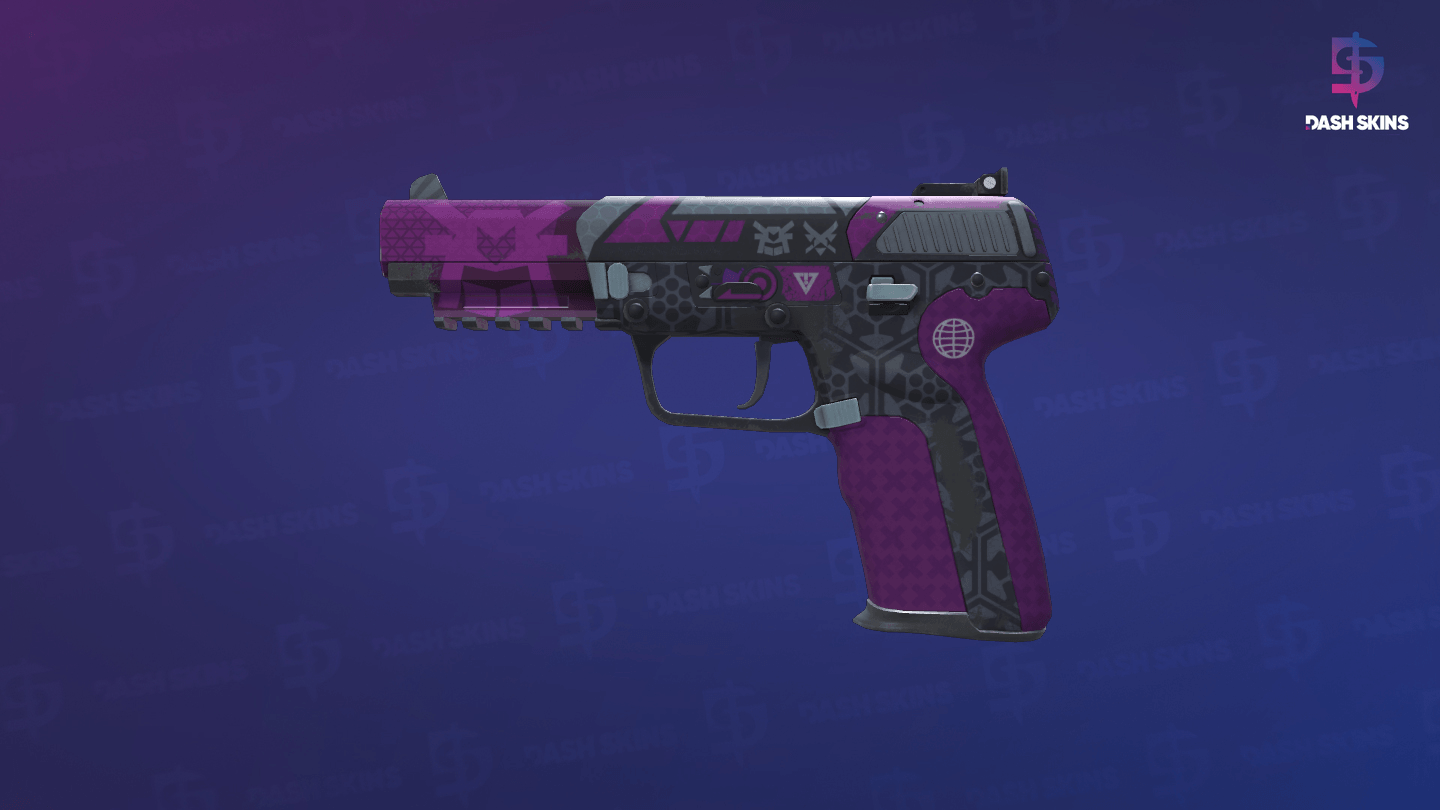 Five-SeveN | Violent Daimyo (Field-Tested) - Frontside Screenshot