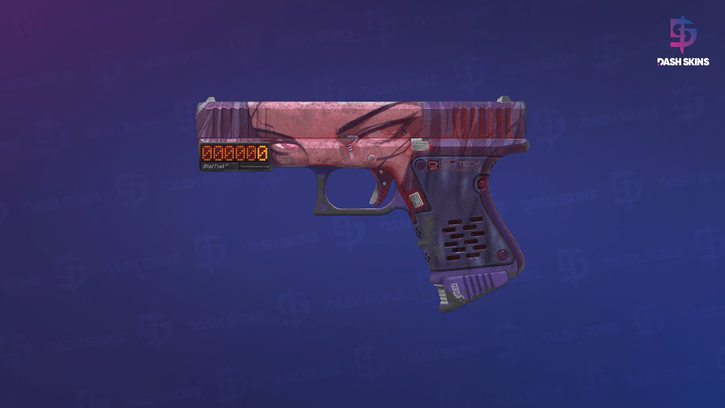 StatTrak™ Glock-18 | Shinobu (Battle-Scarred) - Frontside Screenshot