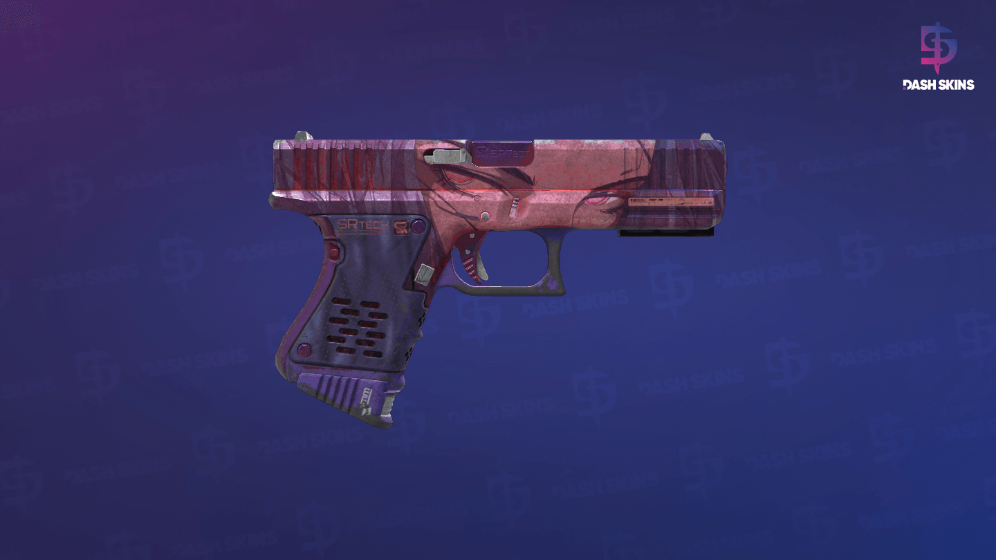 StatTrak™ Glock-18 | Shinobu (Battle-Scarred) - Backside Screenshot