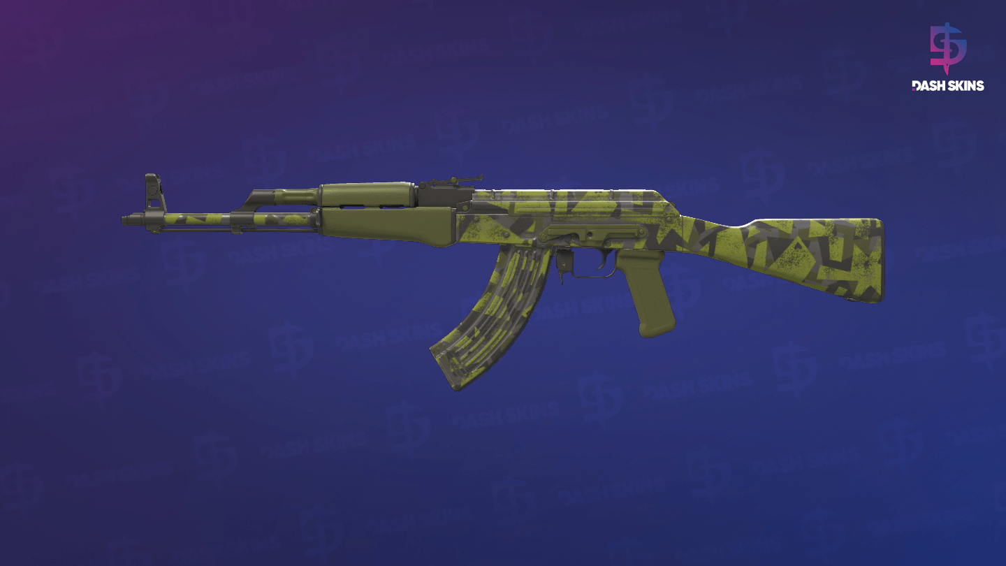 AK-47 | Olive Polycam (Factory New) - Frontside Screenshot