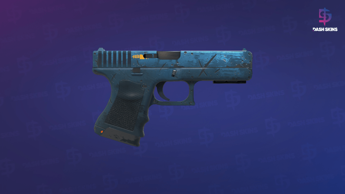 StatTrak™ Glock-18 | Off World (Field-Tested) - Backside Screenshot