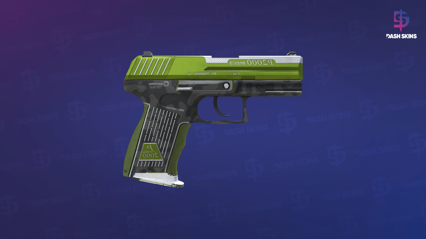 P2000 | Turf (Minimal Wear) - Backside Screenshot