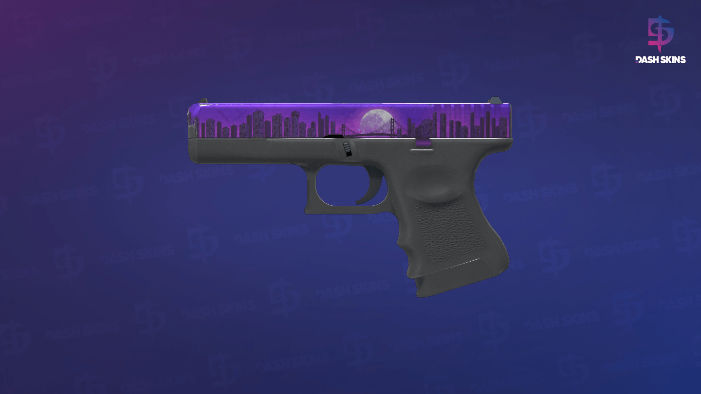 Glock-18 | Moonrise (Field-Tested) - Frontside Screenshot