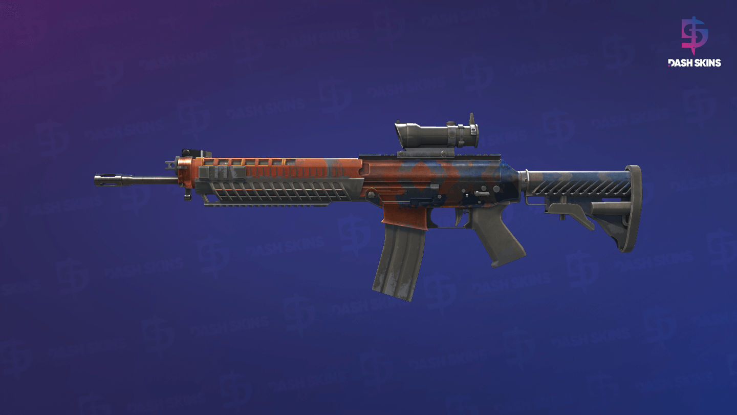 SG 553 | Danger Close (Field-Tested) - Frontside Screenshot