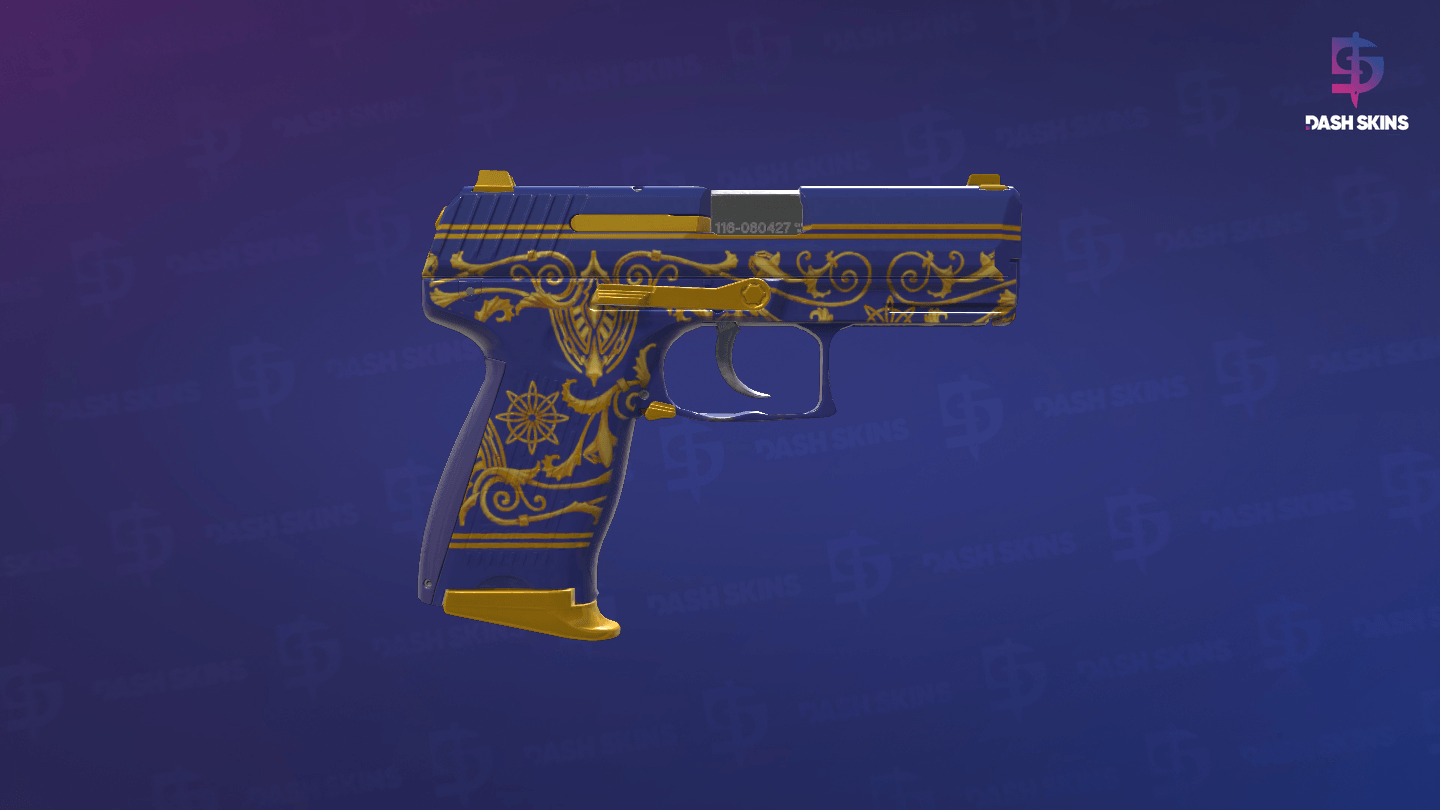 P2000 | Royal Baroque (Factory New) - Backside Screenshot