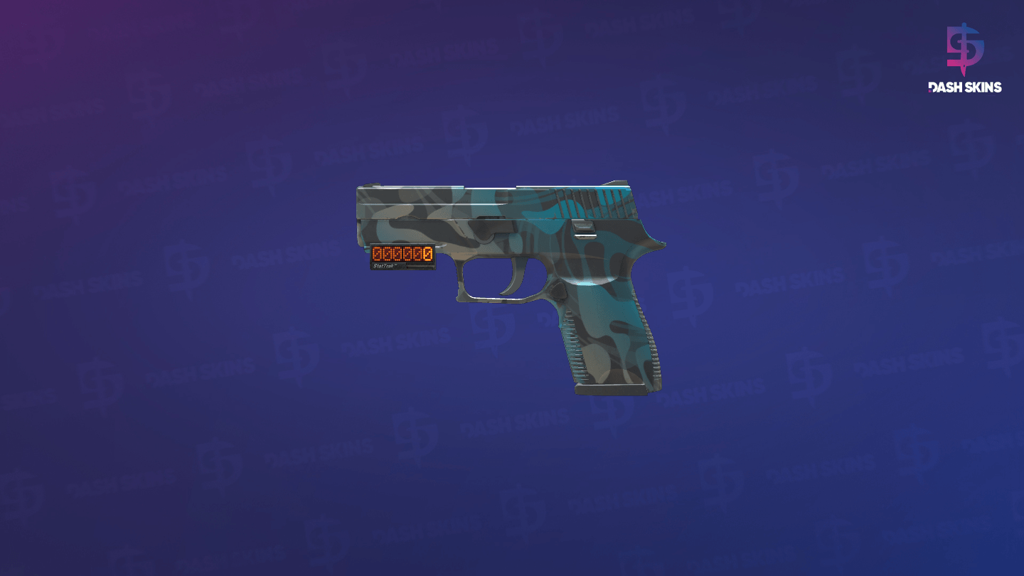 StatTrak™ P250 | Ripple (Factory New) - Frontside Screenshot