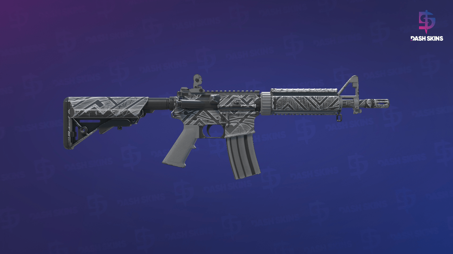 M4A4 | Aeolian Dark (Field-Tested) - Backside Screenshot