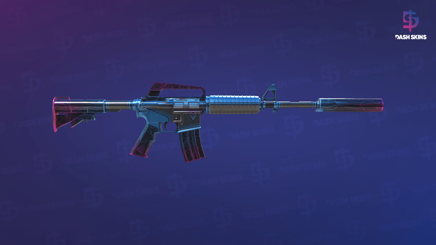 M4A1-S | Decimator (Minimal Wear) - Backside Screenshot