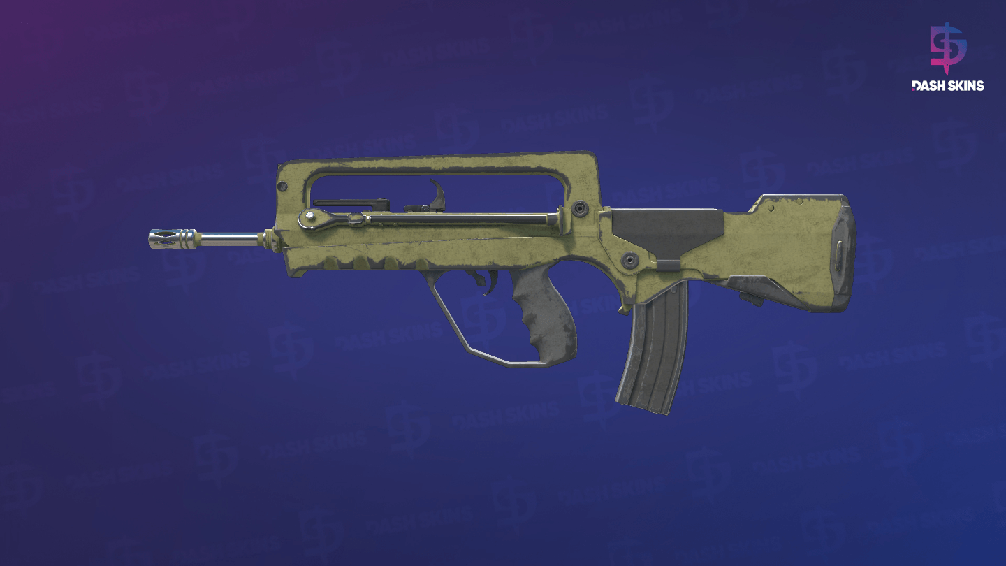 FAMAS | Colony (Battle-Scarred) - Frontside Screenshot