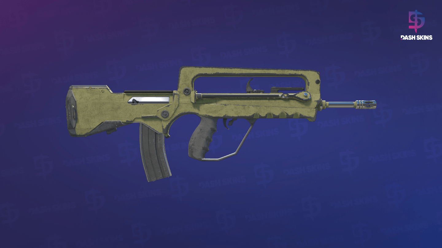 FAMAS | Colony (Battle-Scarred) - Backside Screenshot