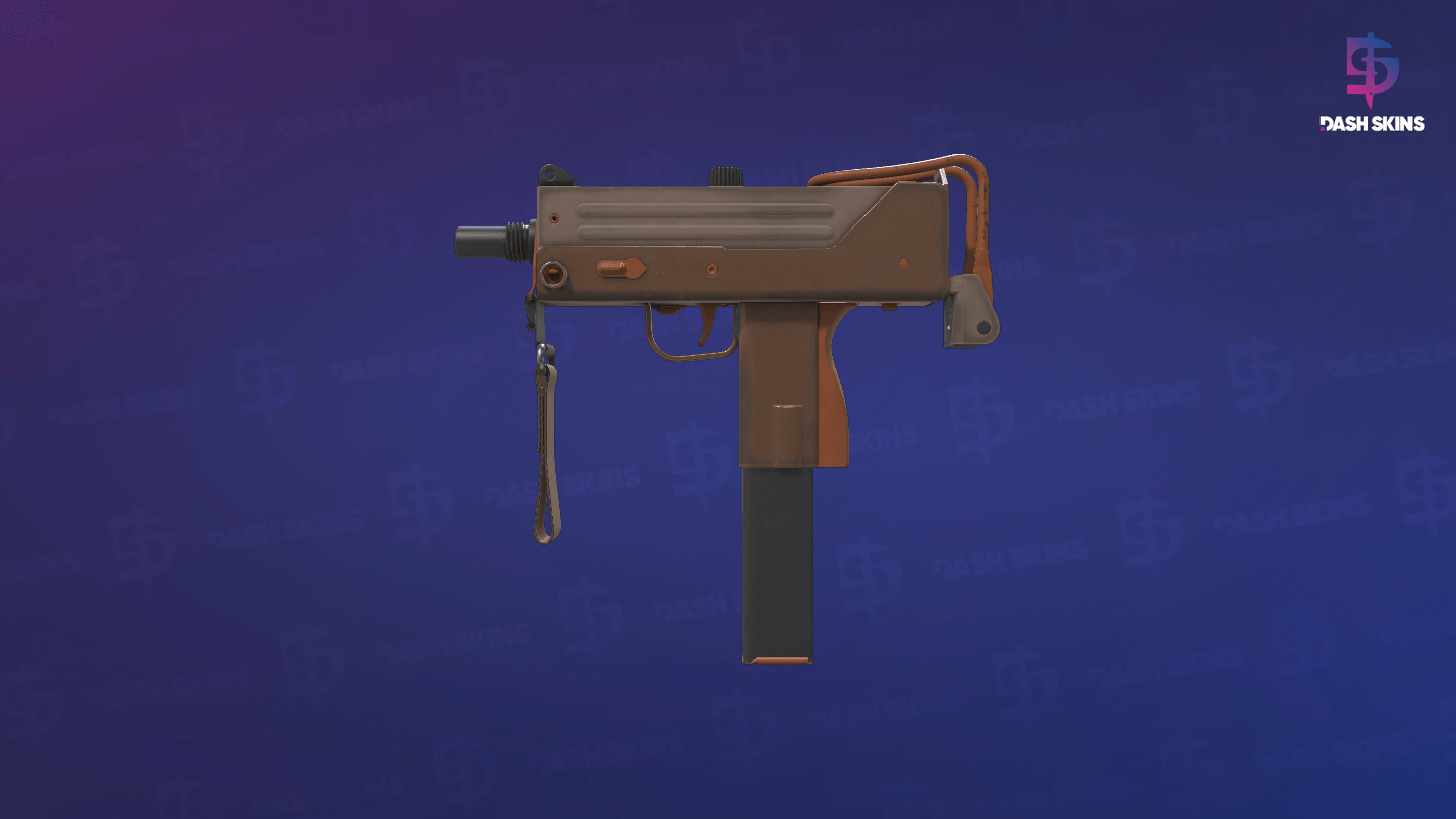 MAC-10 | Bronzer (Minimal Wear) - Frontside Screenshot