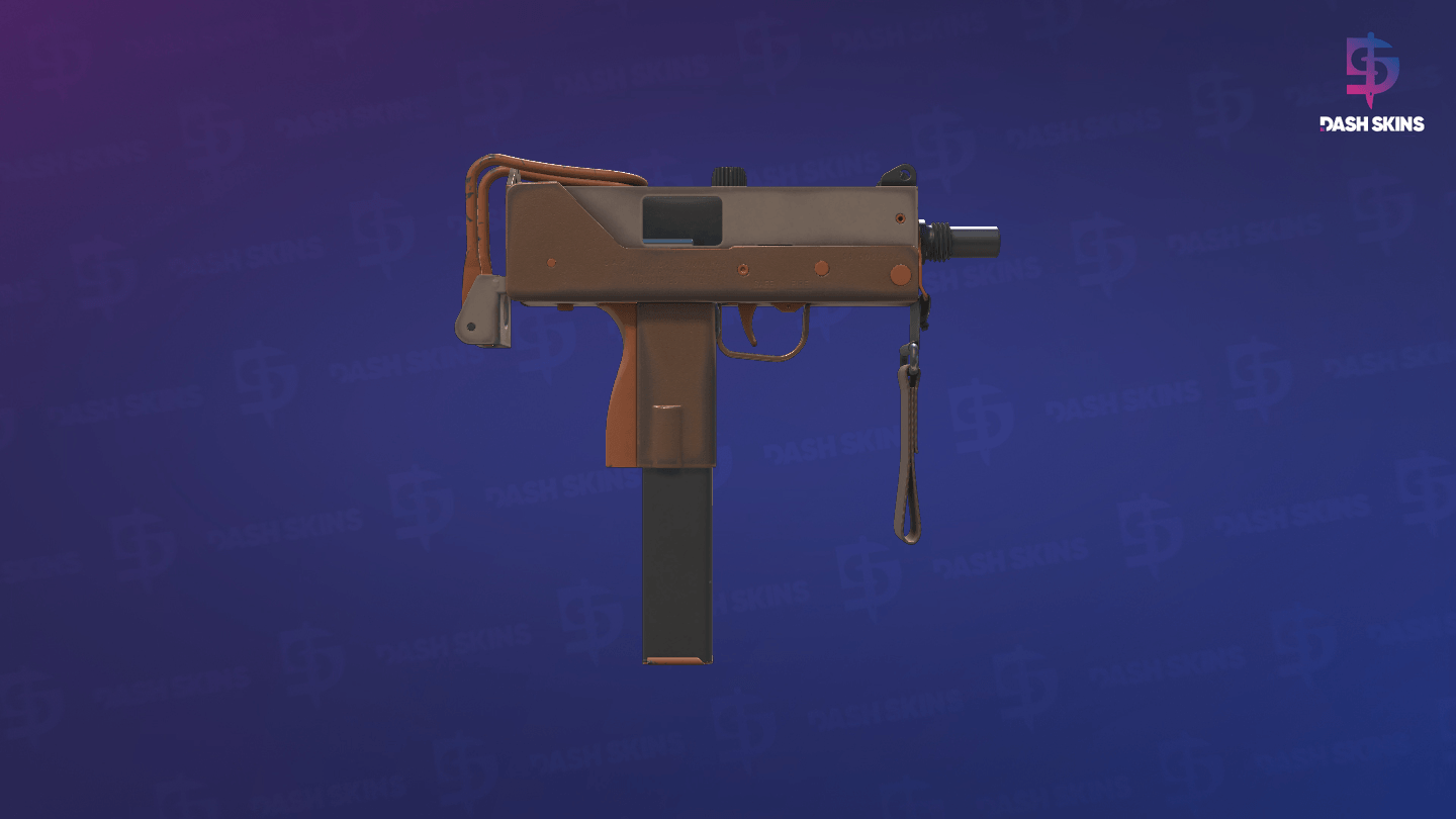 MAC-10 | Bronzer (Minimal Wear) - Backside Screenshot