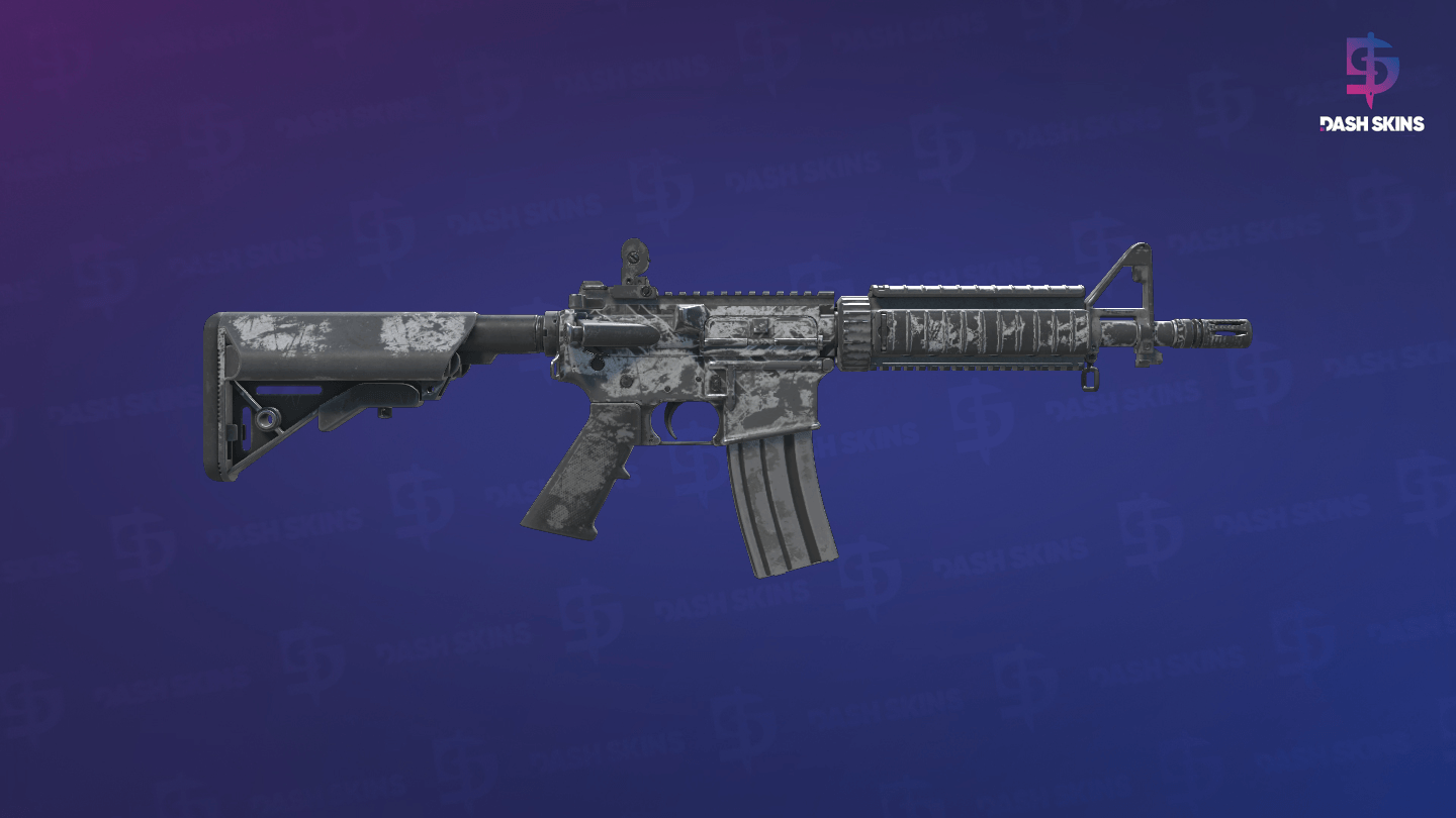 M4A4 | Aeolian Dark (Battle-Scarred) - Backside Screenshot