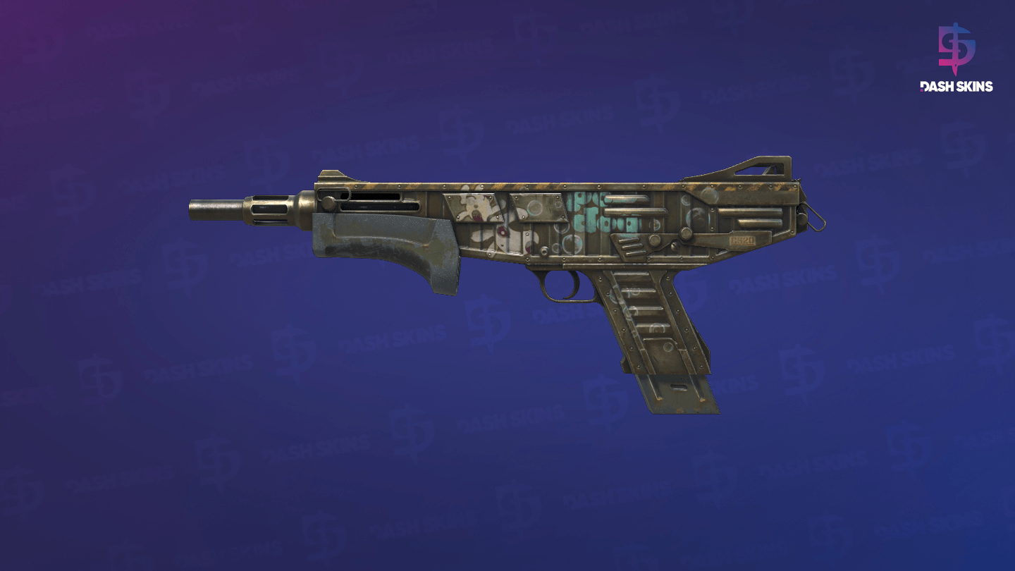MAG-7 | Popdog (Well-Worn) - Frontside Screenshot