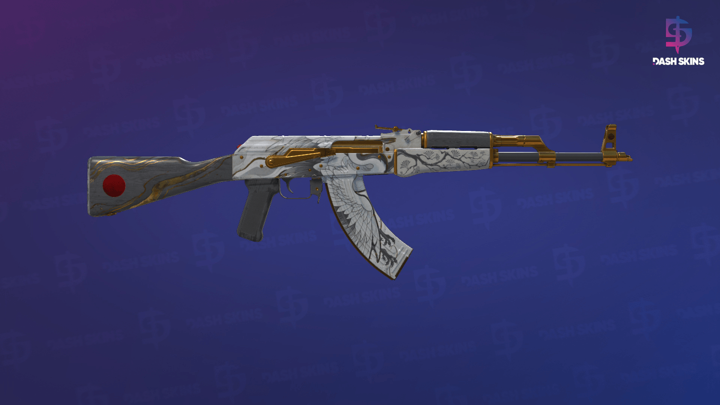 StatTrak™ AK-47 | Crane Flight (Field-Tested) - Backside Screenshot