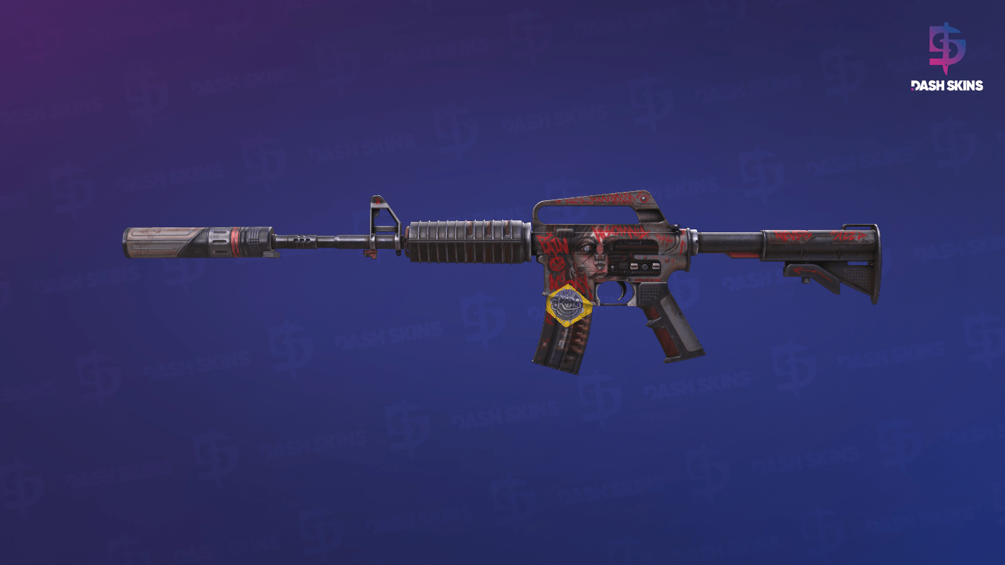 M4A1-S | Night Terror (Minimal Wear) - Frontside Screenshot