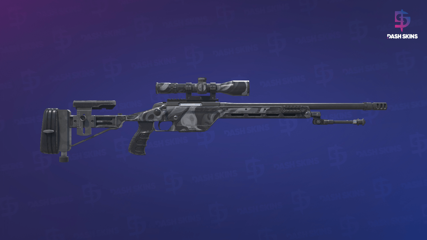 SSG 08 | Grey Smoke (Field-Tested) - Backside Screenshot