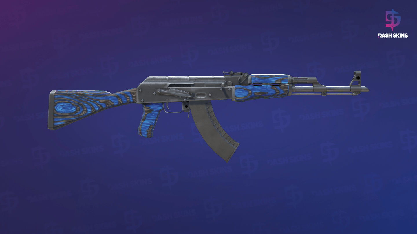 AK-47 | Blue Laminate (Field-Tested) - Backside Screenshot
