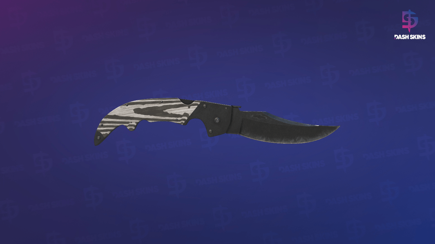 ★ Falchion Knife | Black Laminate (Field-Tested) - Frontside Screenshot