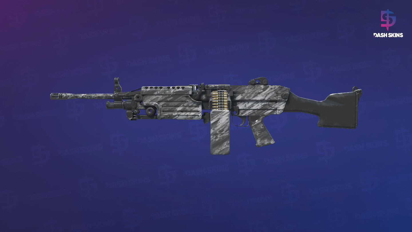 M249 | Sleet (Field-Tested) - Frontside Screenshot