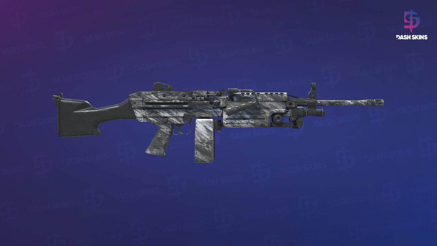 M249 | Sleet (Field-Tested) - Backside Screenshot