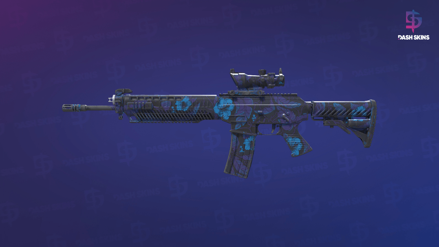 SG 553 | Aloha (Field-Tested) - Frontside Screenshot