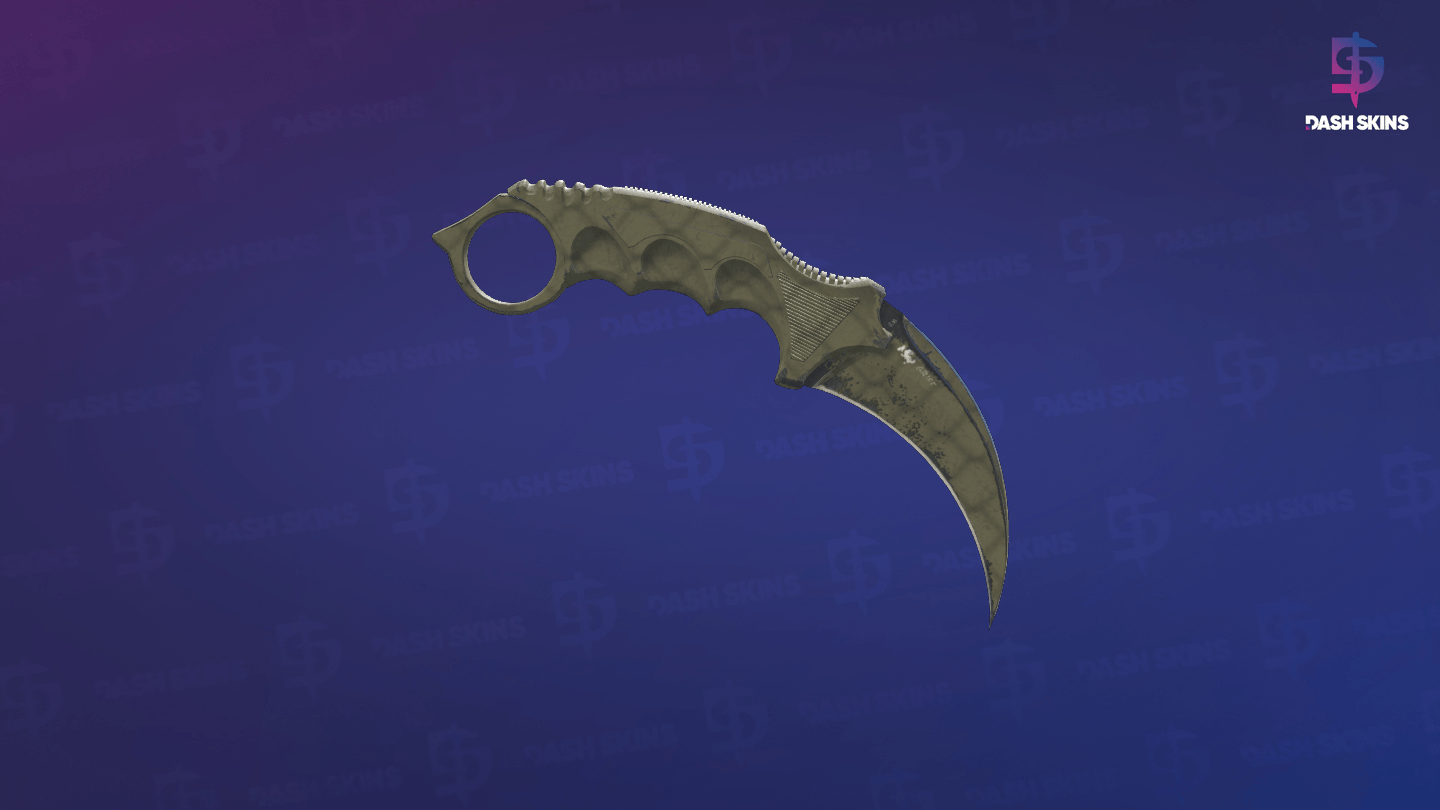 ★ Karambit | Safari Mesh (Field-Tested) - Backside Screenshot