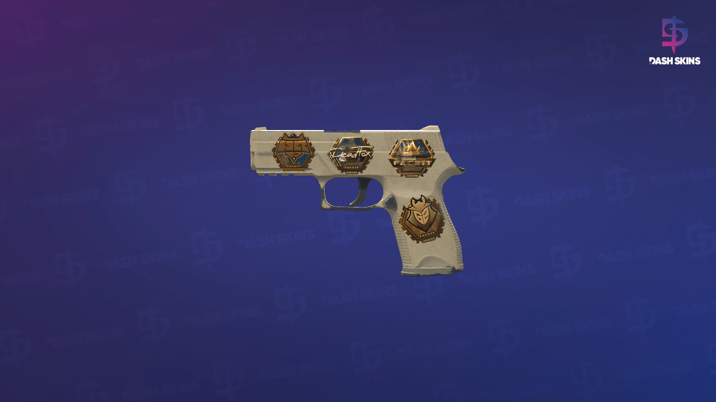 Souvenir P250 | Sand Dune (Field-Tested) - Frontside Screenshot