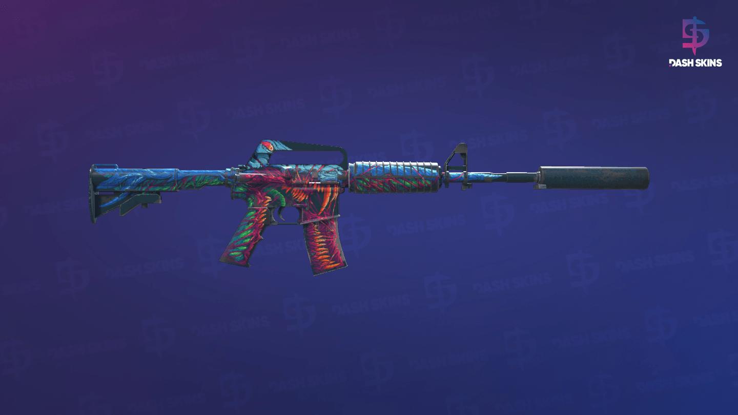 M4A1-S | Hyper Beast (Field-Tested) - Backside Screenshot