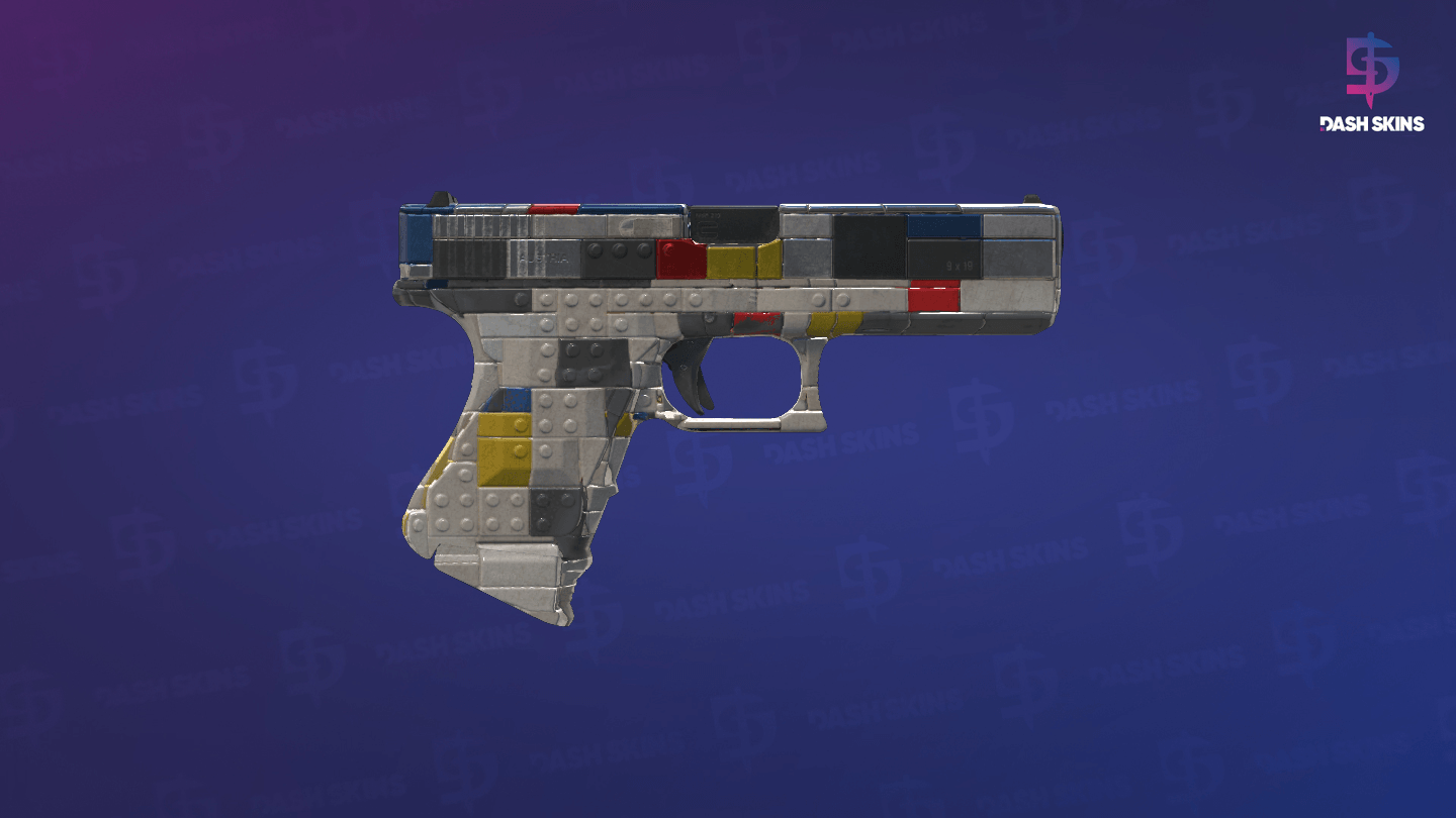 Glock-18 | Block-18 (Battle-Scarred) - Backside Screenshot