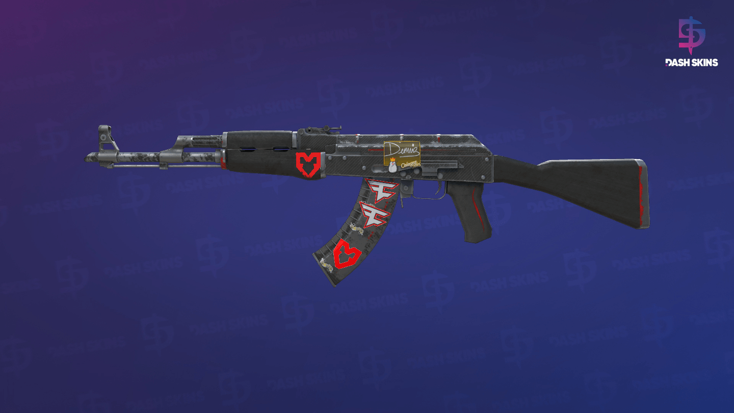 AK-47 | Redline (Battle-Scarred) - Frontside Screenshot