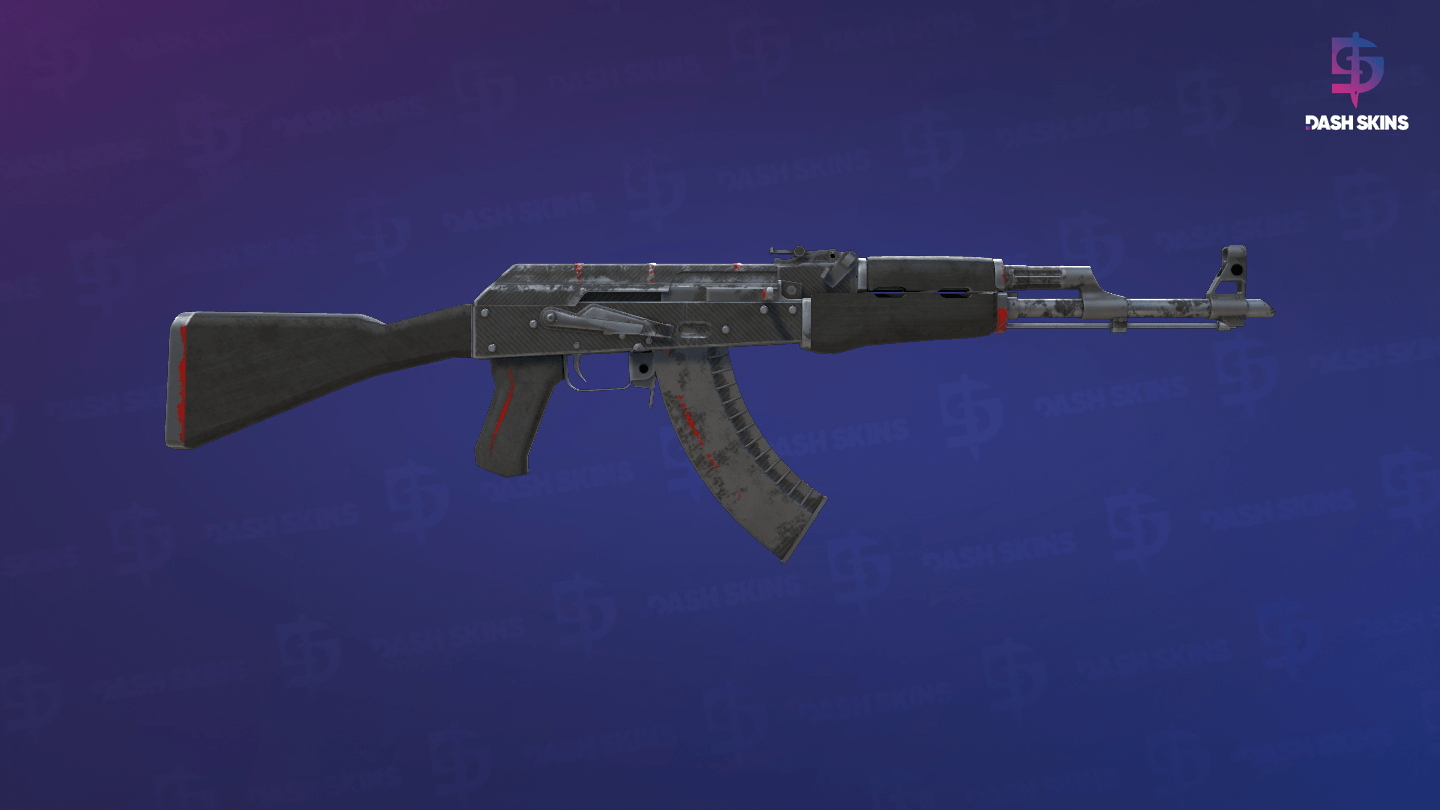AK-47 | Redline (Battle-Scarred) - Backside Screenshot
