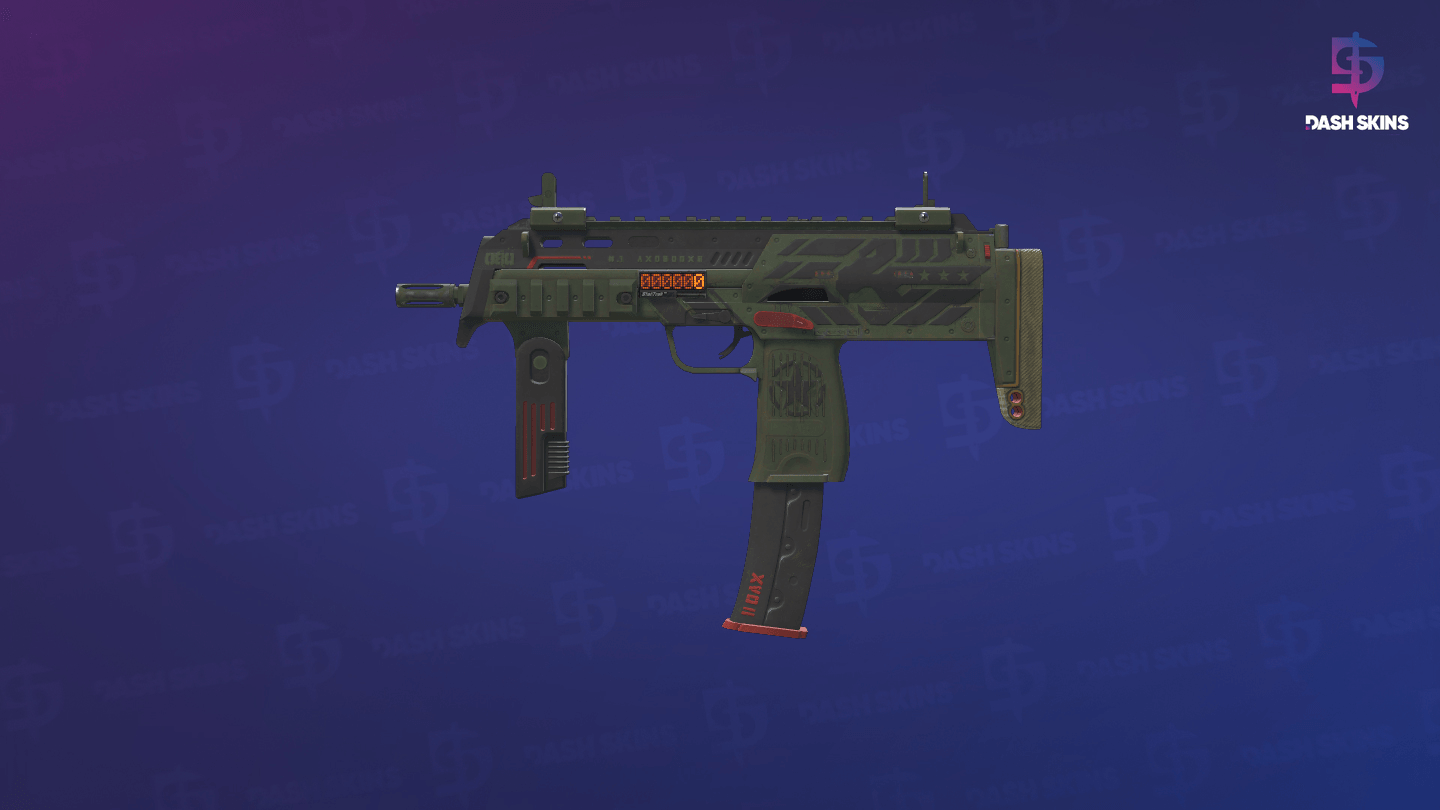 StatTrak™ MP7 | Guerrilla (Field-Tested) - Frontside Screenshot