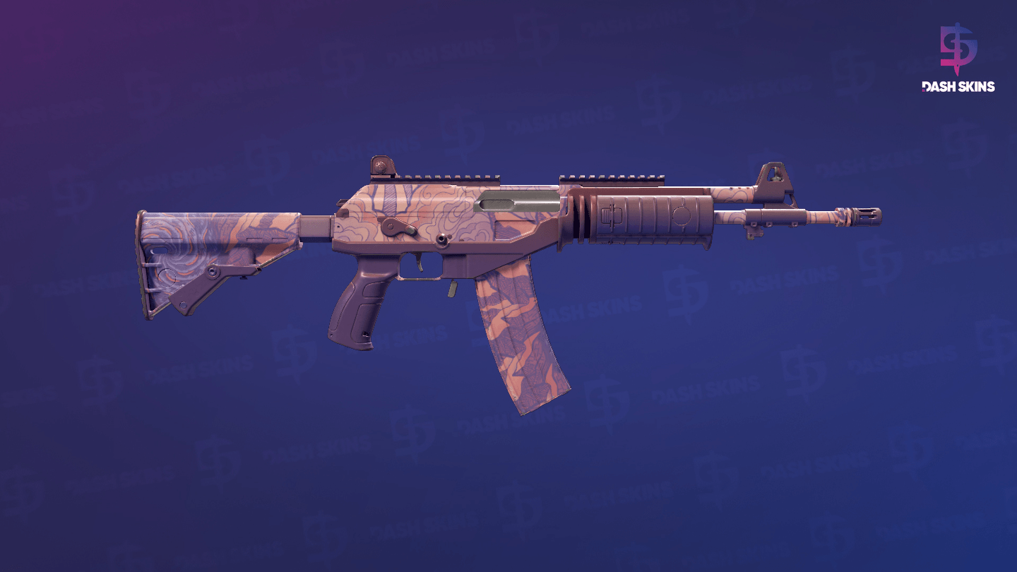 Galil AR | Sky Mandala (Minimal Wear) - Backside Screenshot