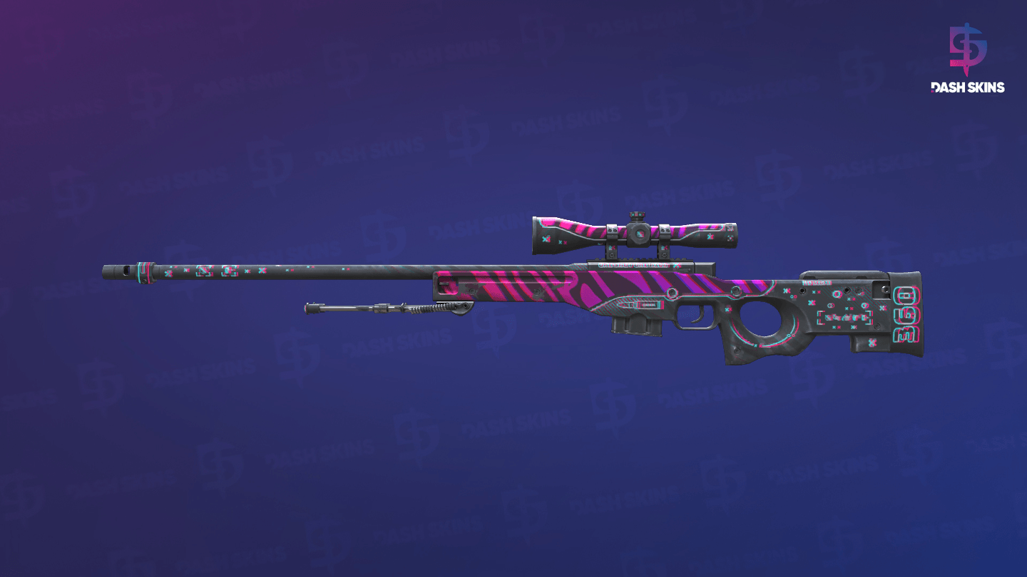 AWP | Chromatic Aberration (Field-Tested) - Frontside Screenshot