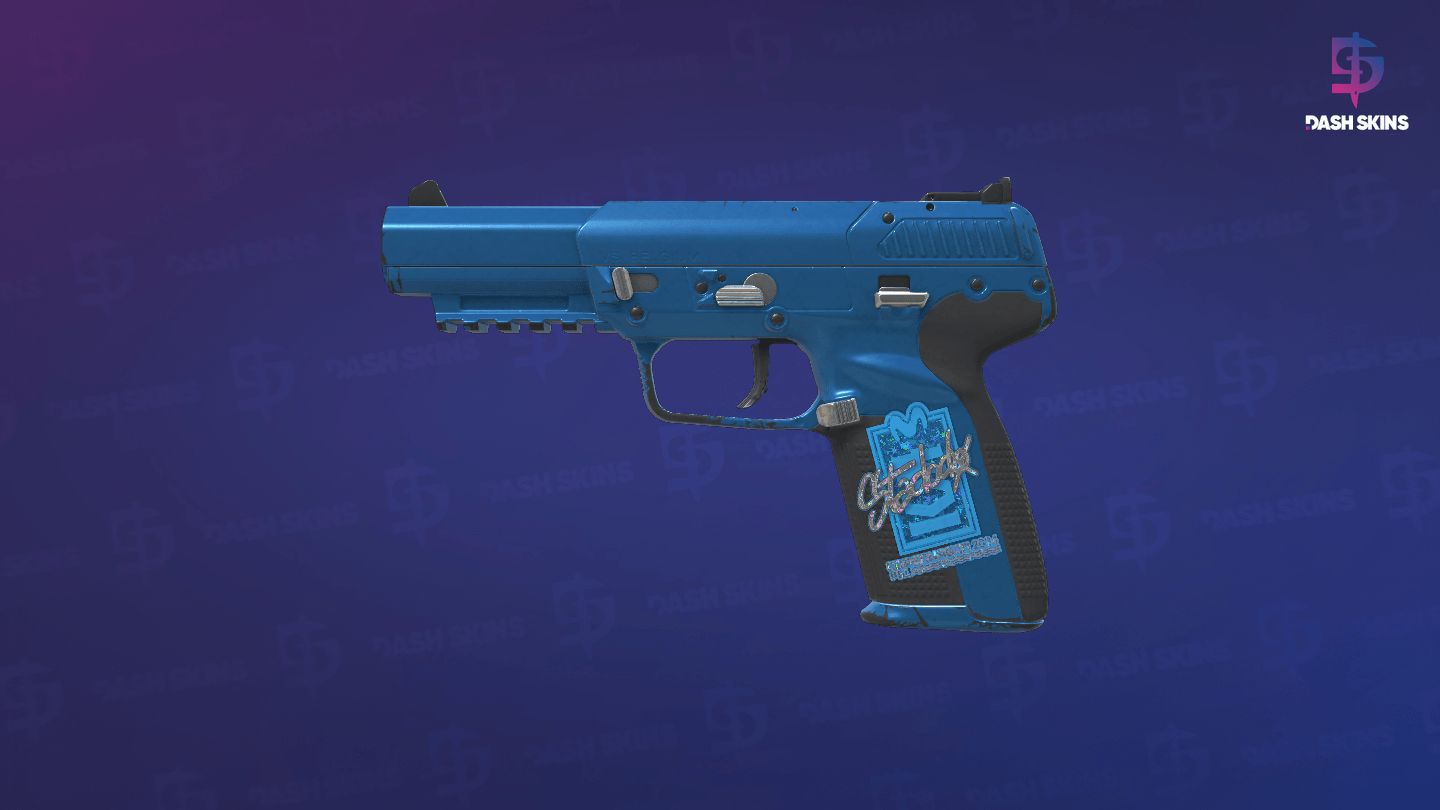 Five-SeveN | Sky Blue (Minimal Wear) - Frontside Screenshot