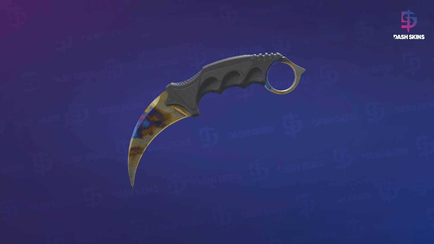 ★ Karambit | Case Hardened (Minimal Wear) - Frontside Screenshot